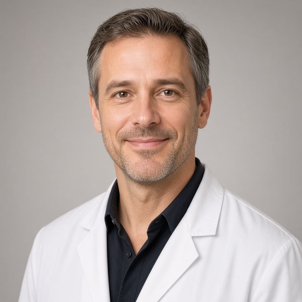Porträt von Dr. Keller, Arzt für medizinische Qualitätsprüfung